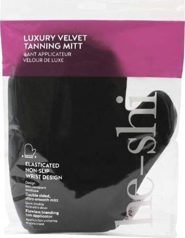 He-Shi Luxury Velvet Tanning Mitt 1ks