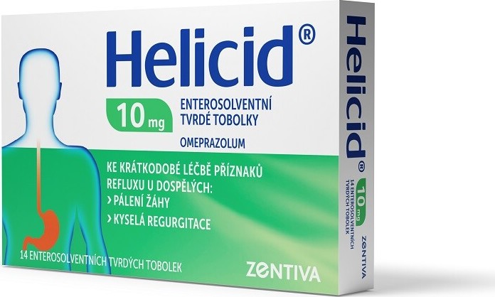 HELICID 10MG CPS ETD 14 I