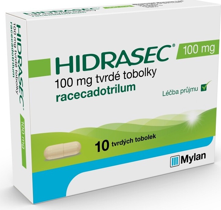 HIDRASEC 100MG CPS DUR 10