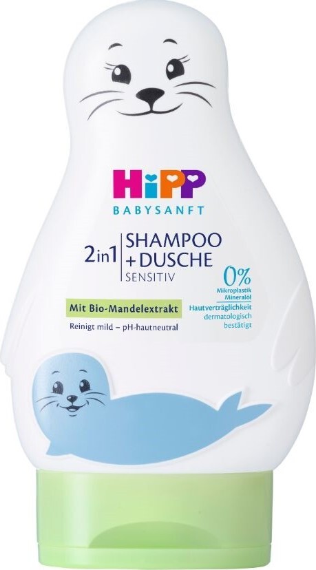 HiPP BABYSANFT šampon vlasy a tělo LACHTAN 200ml