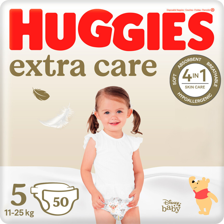 HUGGIES extra care 5 11-25kg 50ks