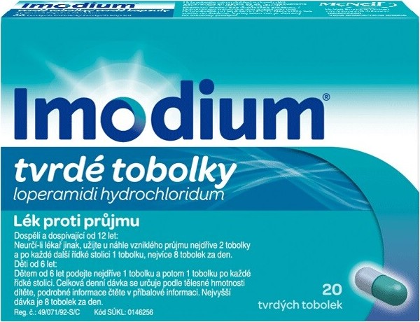 IMODIUM 2MG CPS DUR 20