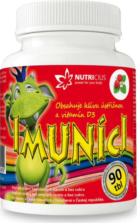 Imuníci Hlíva ústřičná s vitaminem D  90 tablet