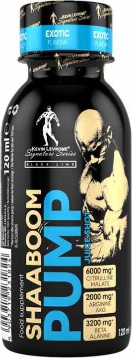 Kevin Levrone Shaaboom Pump Juice Shot exotic 120 ml