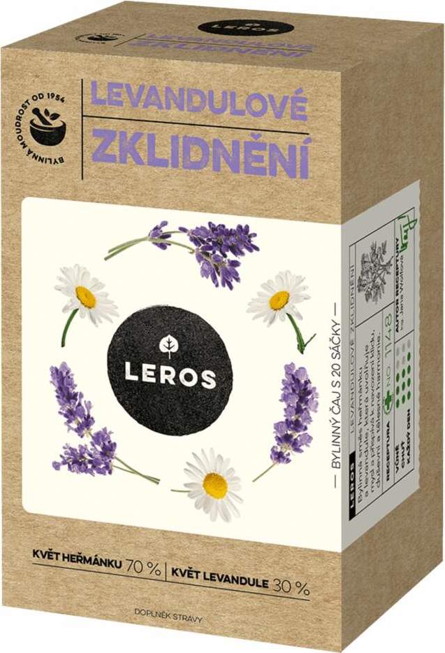 LEROS Levandulové zklidnění 20x1g