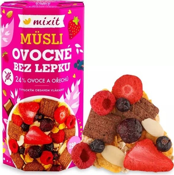 Mixit Müsli ovocné bez lepku 290g