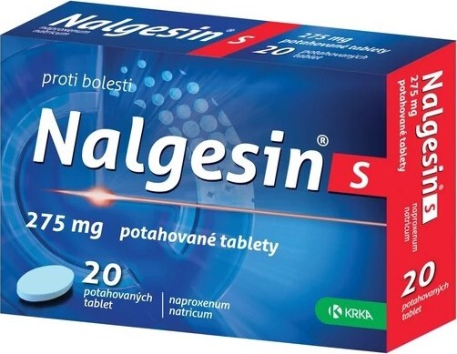 NALGESIN S 275MG TBL FLM 20X1 II