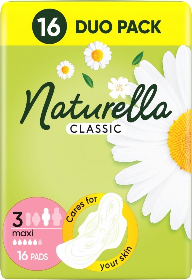 Naturella Classic Maxi 3 vložky 16ks