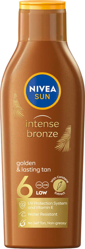 Nivea Carotene Sun lotion na opalování SPF6 200 ml