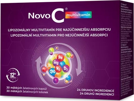 Novo C multivitamin tob.30