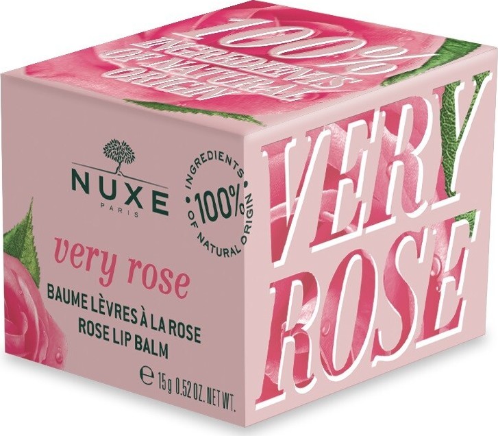 Nuxe Very Rose Balzám na rty 15 g