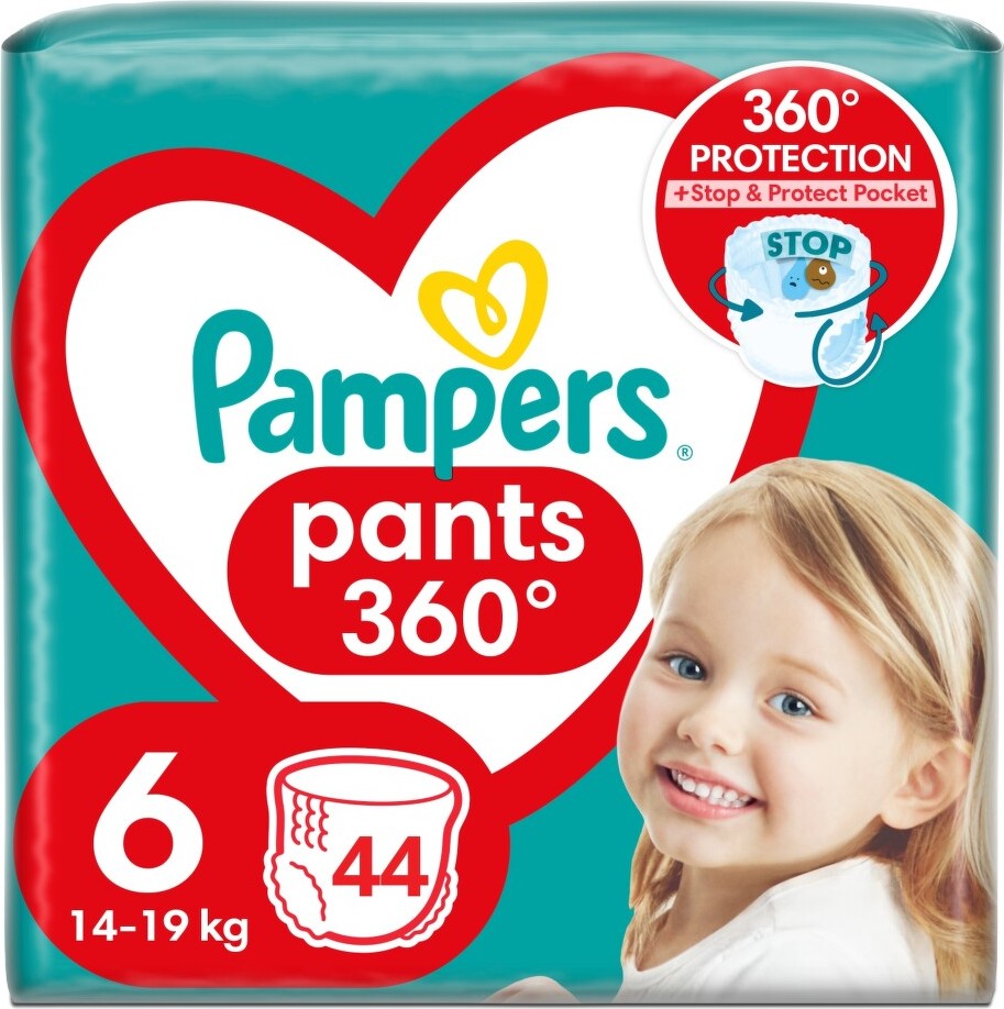 Pampers pants 6 14-19kg 44ks