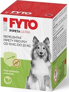 PET FYTO PIPETA ULTRA pes 10-20kg 3x10ml