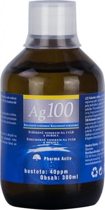 Pharam Activ Koloidní stříbro Ag100 40ppm 300ml