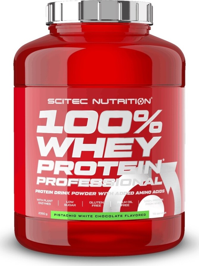 Scitec Nutrition 100% WP Professional 2350 g pistachio white chocolate