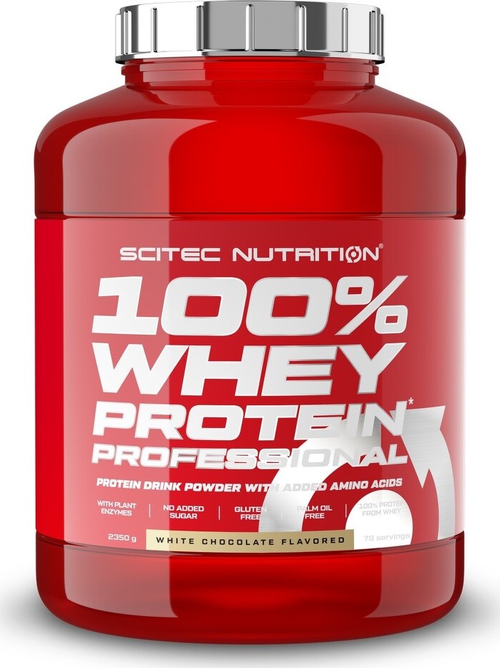 Scitec Nutrition 100% WP Professional 2350 g white chocolate