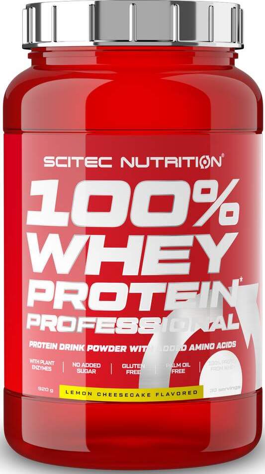 Scitec Nutrition 100% WP Professional 920g lemon cheesecake