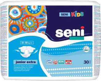 Seni Kids Junior Extra 16-30 kg 30 ks