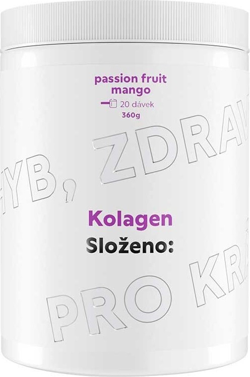 Složeno: Kolagen 360 g passion fruit mango