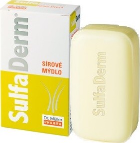 SulfaDerm sírové mýdlo 90g Dr.Müller