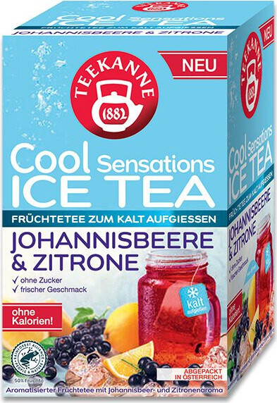 TEEKANNE CoolSensations IceTea rybíz/citron 18x2.5g