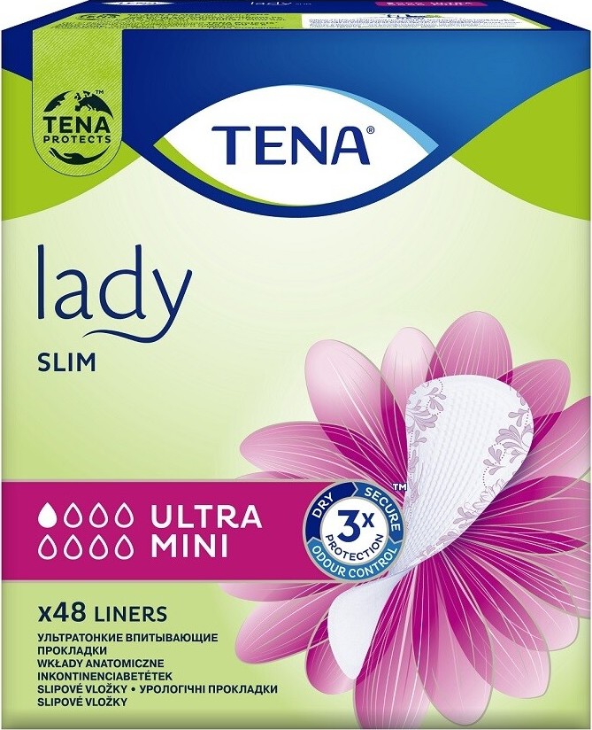 TENA Lady Slim Ultra Mini inkontinenční vložky 48ks