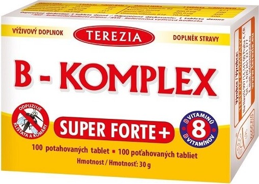 TEREZIA B-komplex Super Forte+ 100 tablet