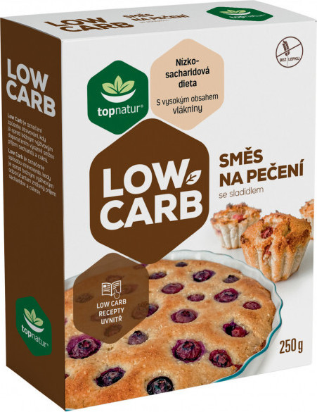 Topnatur Low Carb Směs na pečení 250 g