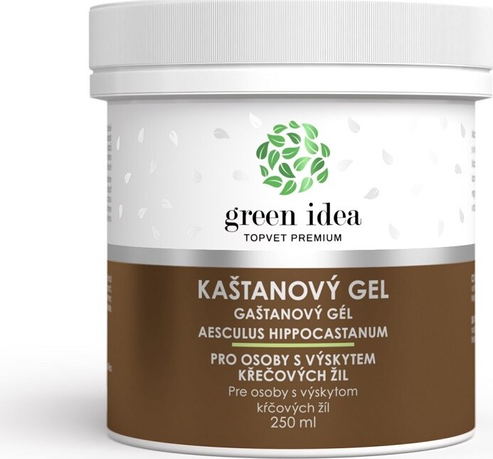 Topvet kaštanový masážní gel 250 ml