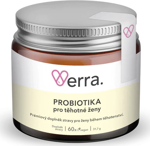 Verra Probiotika pro těhotné ženy 60 kapslí