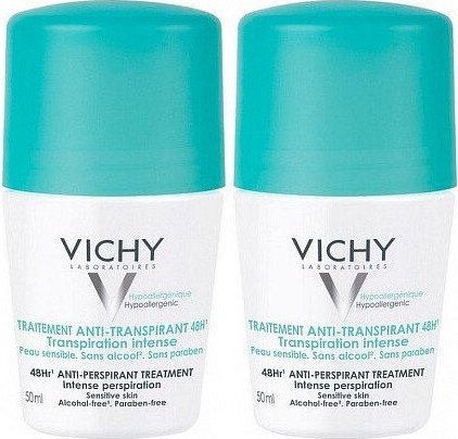 VICHY DEO Intenzivní roll-on DUO 2x50ml