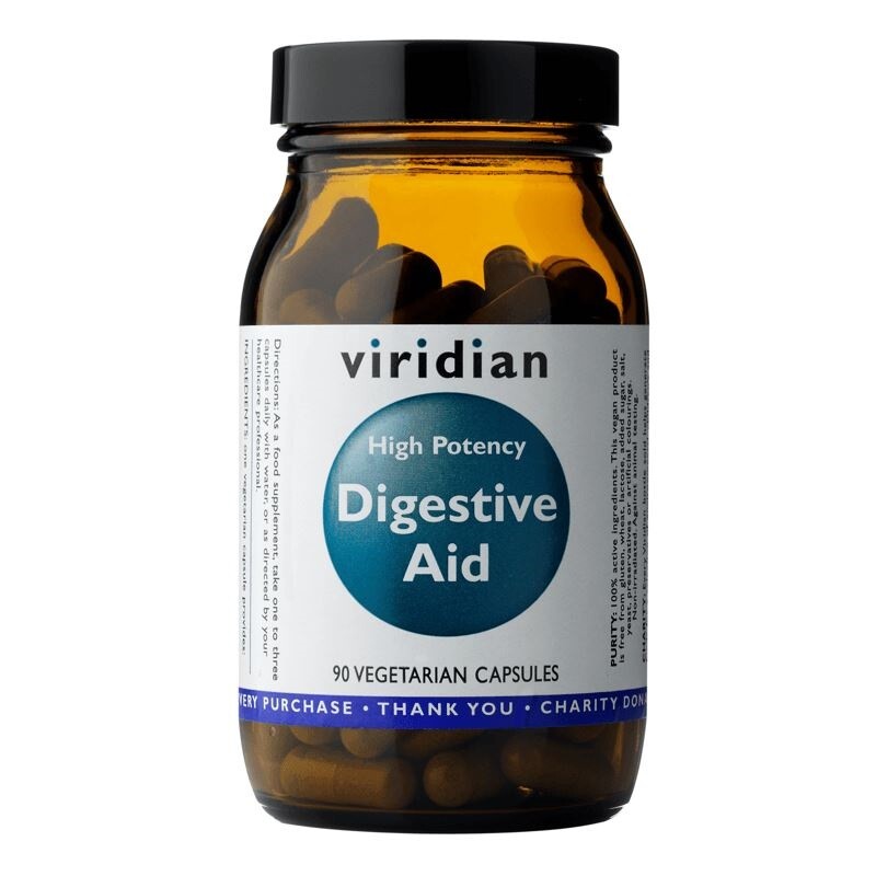 Viridian High Potency Digestive Aid cps.90