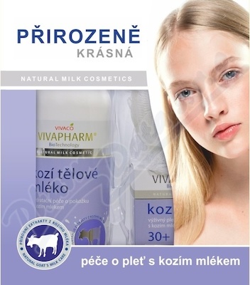 VIVAPHARM dárková kazeta kozí mléko+krém