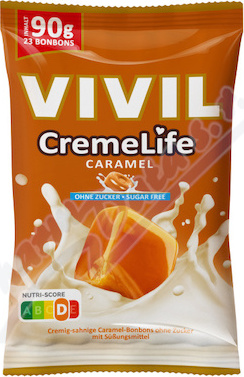 Vivil CremeLife karamel bez cukru 90g