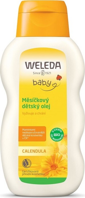 WELEDA Měsíčkový dětský olej 200ml