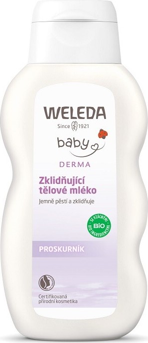 WELEDA Zklidňující tělové mléko 200ml