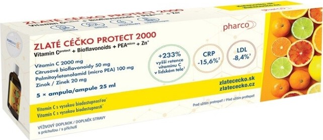 Zlaté Céčko protect 2000 amp.5x25ml