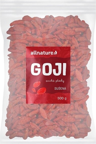 Allnature Goji sušené plody 500g