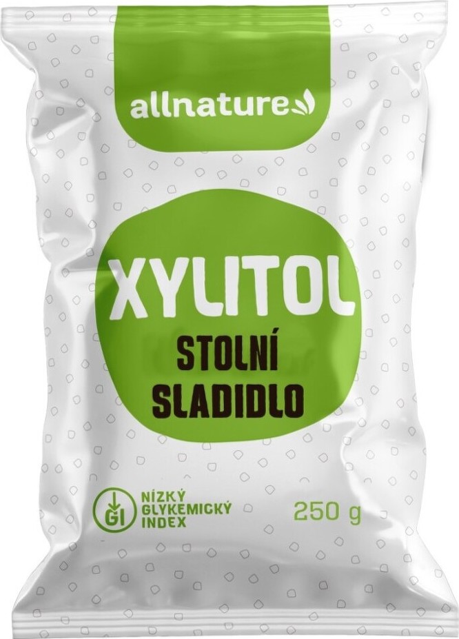 Allnature Xylitol březový cukr 250g