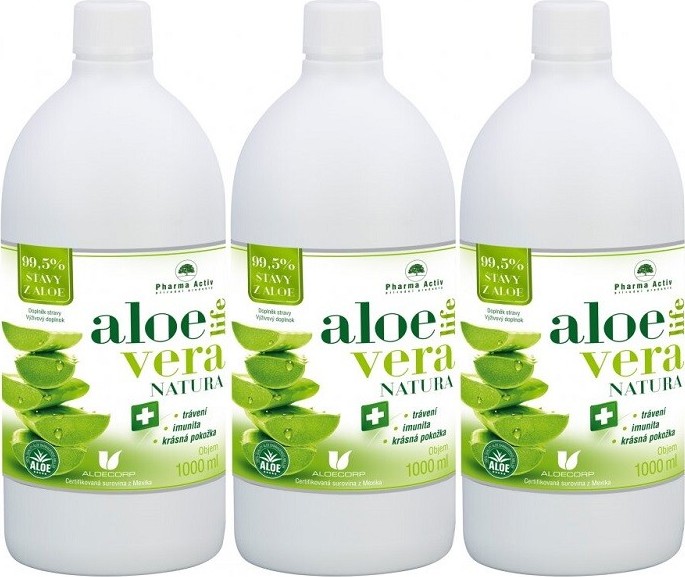 AloeVeraLife NATURA 3x1000ml 2+1 set