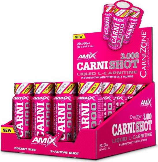 Amix CarniShot 3000 20 x 60 ml lemon