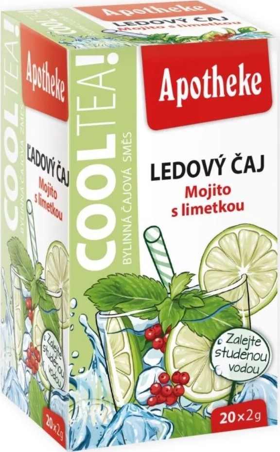 Apotheke CoolTea Mojito s limetkou čaj 20x2g