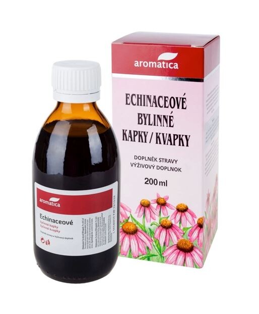 AROMATICA Echinaceové bylinné kapky od 3 let 200ml