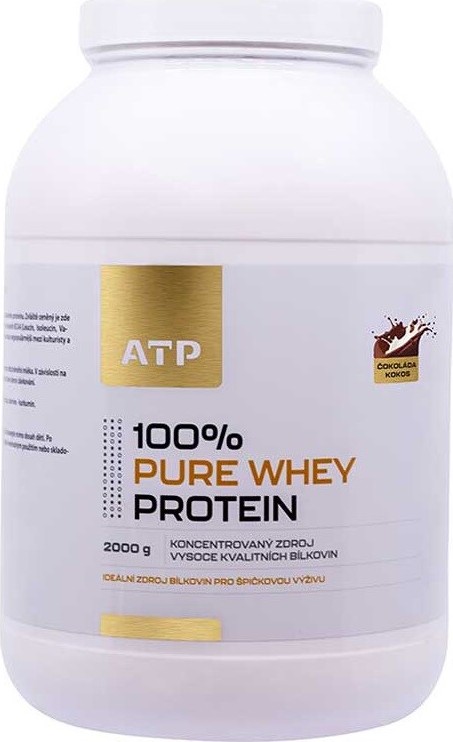 ATP 100% Pure Whey Protein 2000g čokoláda kokos