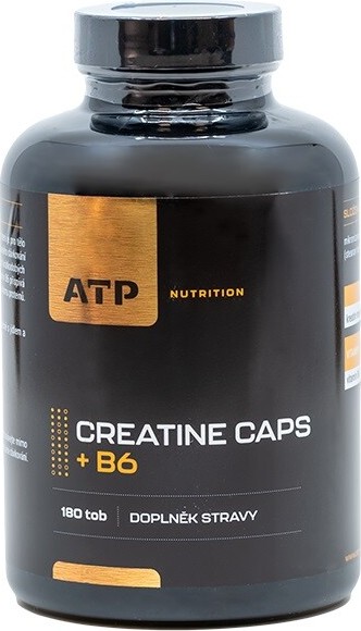 ATP Nutrition Creatine Caps + B6 180 tob