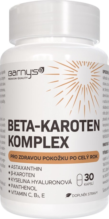 Barnys BETA-KAROTEN komplex cps.30