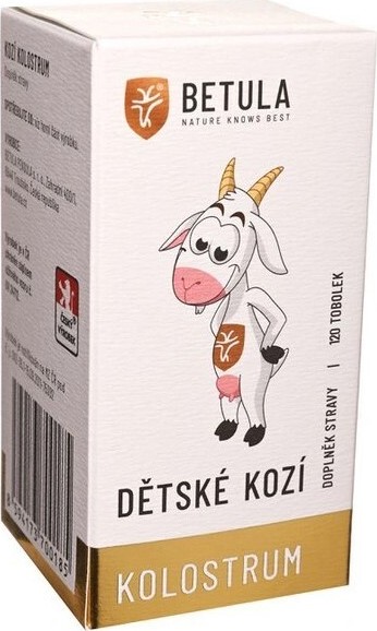 BETULA Dětské kozí kolostrum tob.120