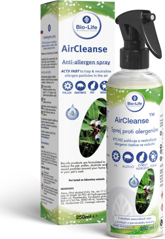 Bio-Life odstraňovač alergenů Air Cleanse 250ml