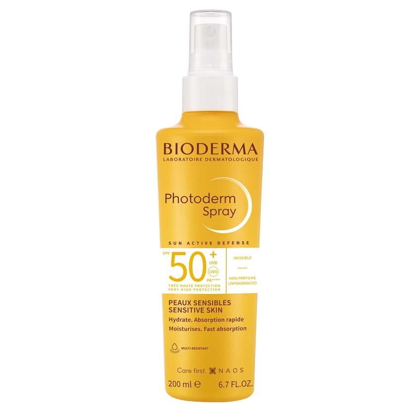 BIODERMA Photoderm Sprej na opalování SPF 50+ 200 ml