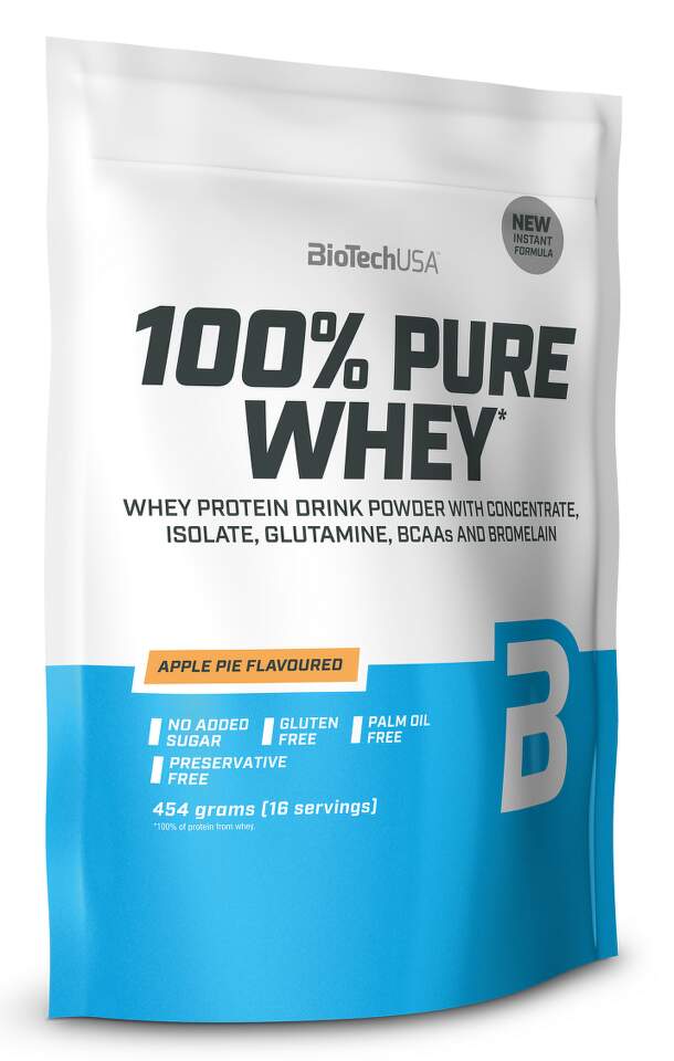 BioTech 100% Pure Whey 454 g apple pie